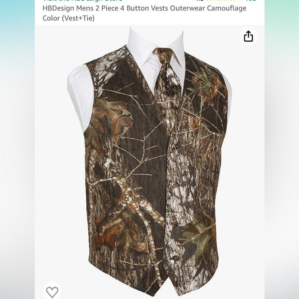 Camo vest